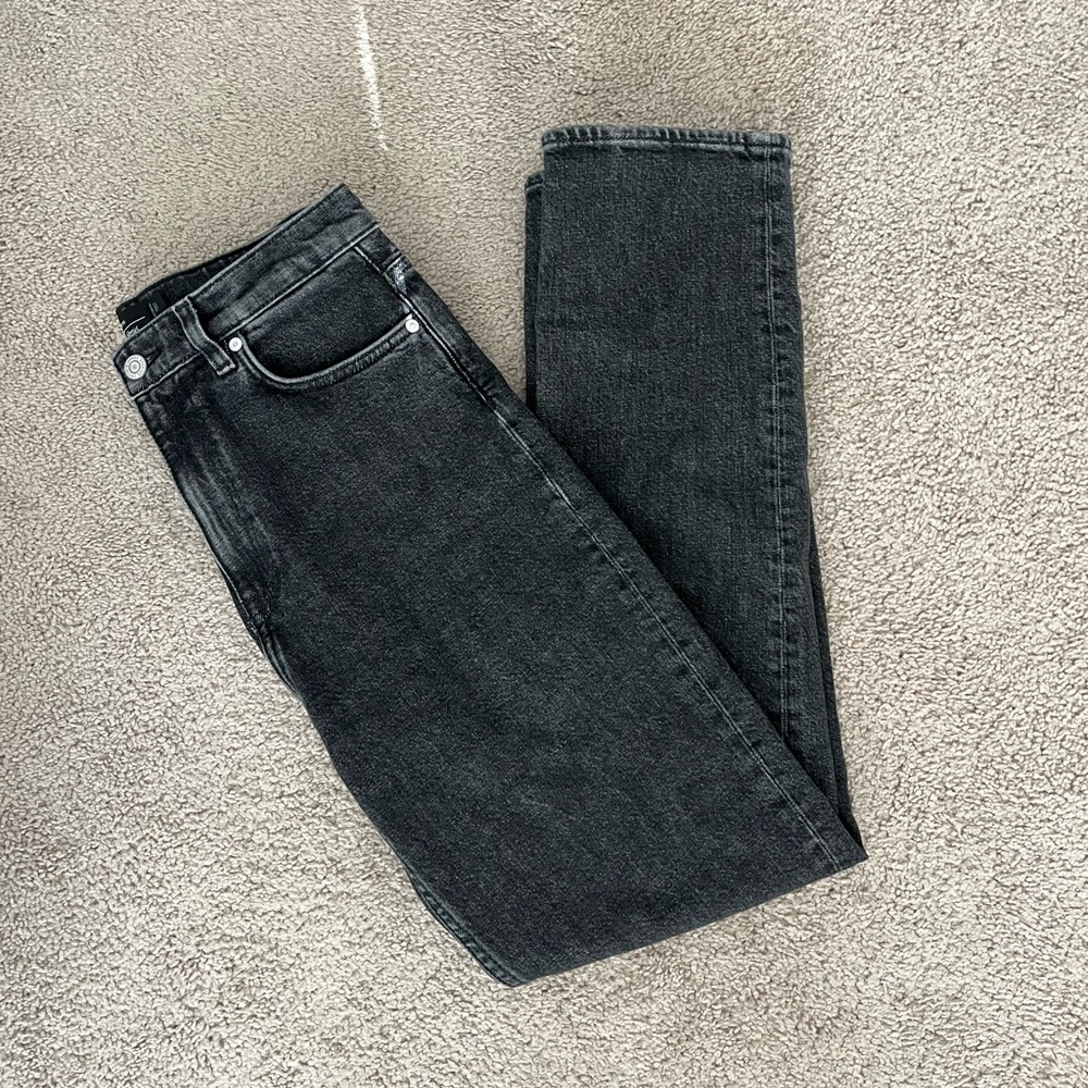 & other stories favorite cut black jeans